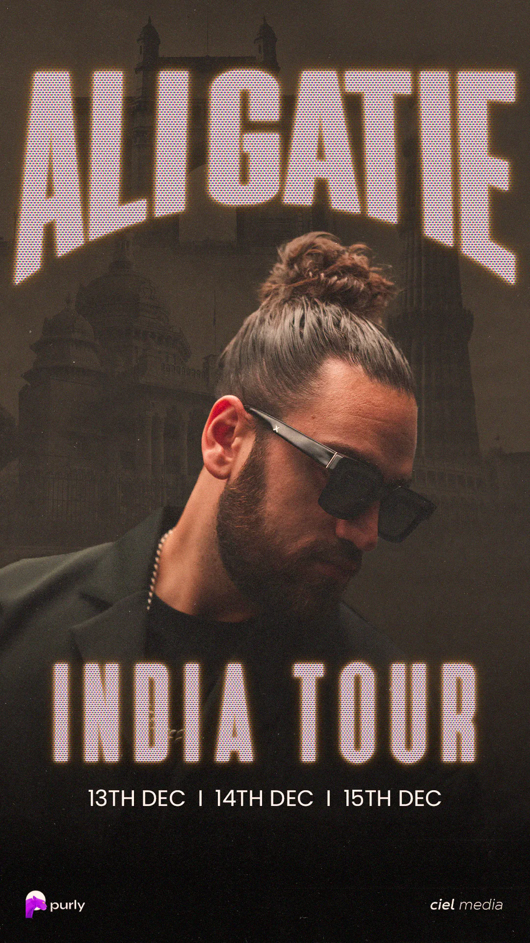 Ali Gatie India Tour archive artwork