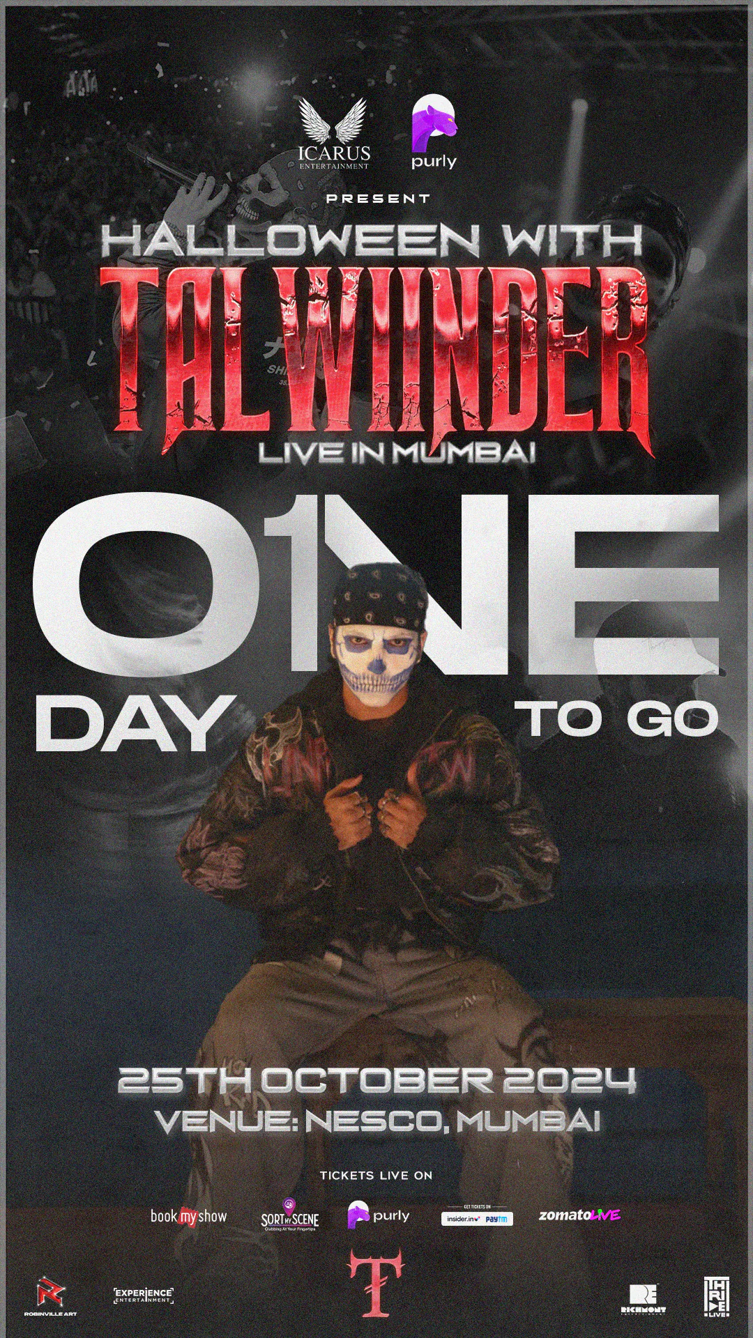 HALLOWEEN WITH TALWIINDER — LIVE IN MUMBAI archive item 1