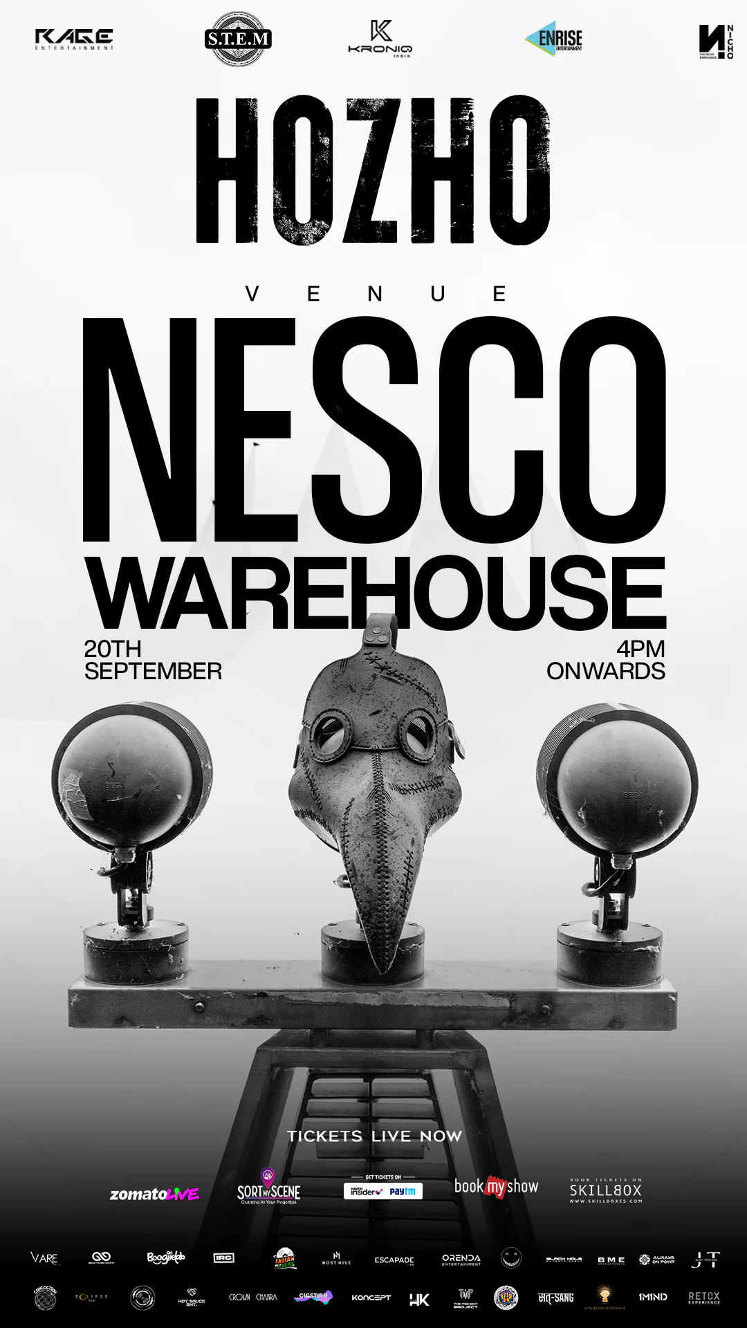 HOZHO — INDIA TOUR, MUMBAI WAREHOUSE SHOW archive item 12