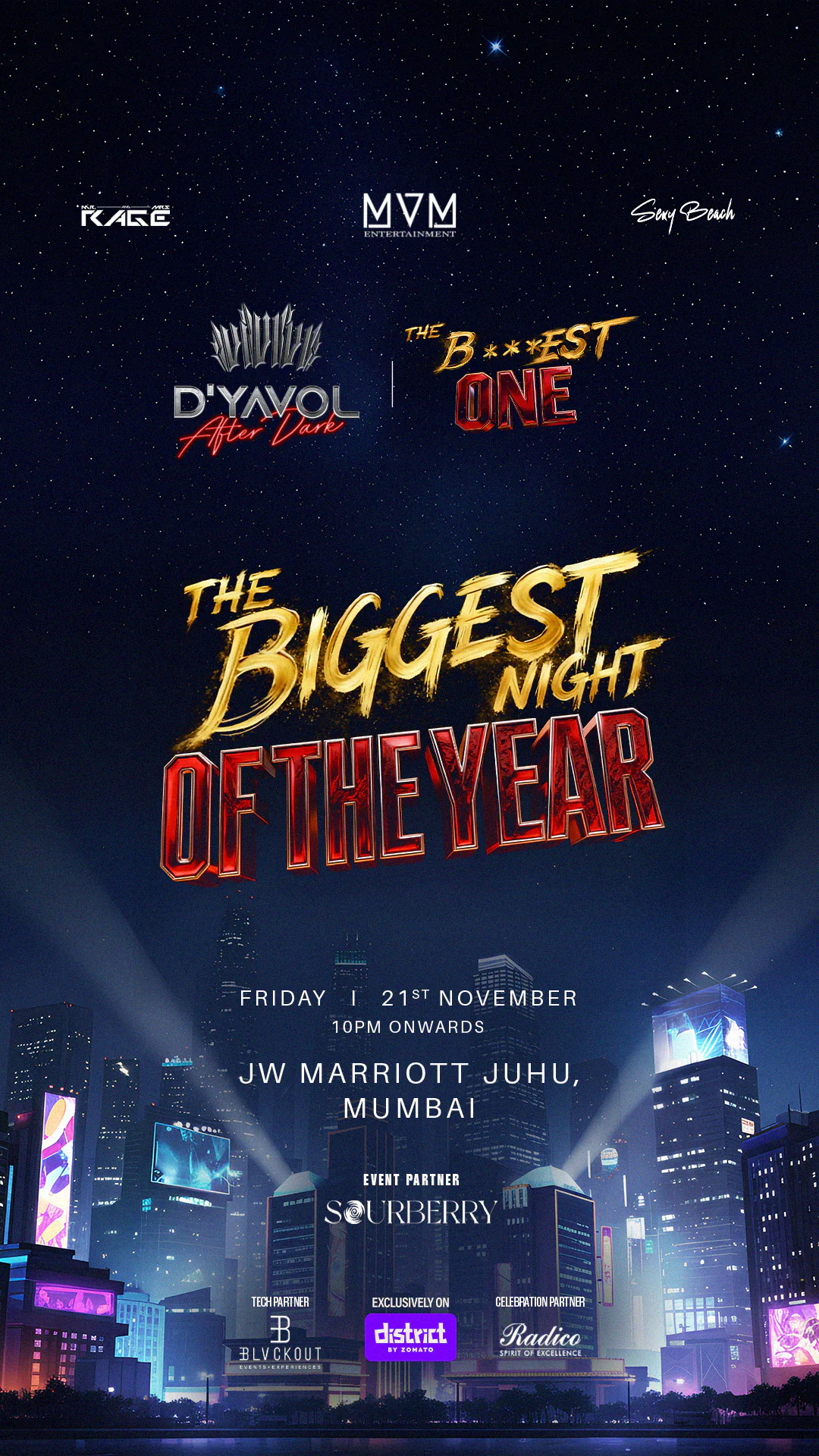 THE BADDEST ONE — THE BA***DS OF BOLLYWOOD SUCCESS PARTY archive item 2